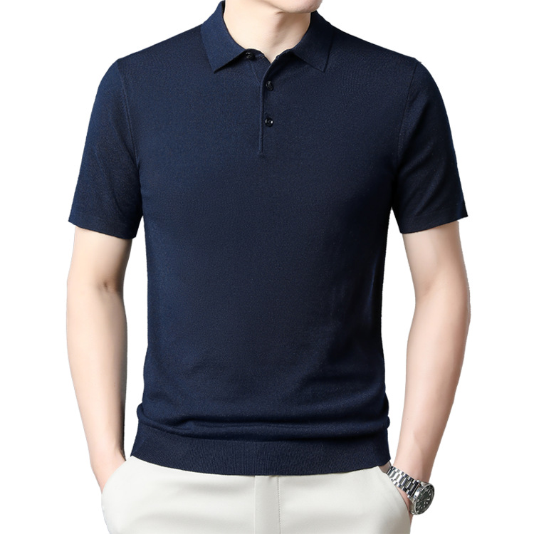 Men's Premium Knit Polo Shirt