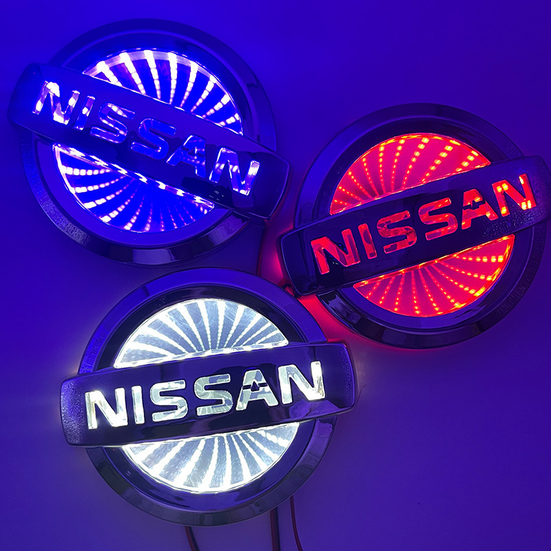 3D LED Luminous Car Logo Emblem Glow in the Dark