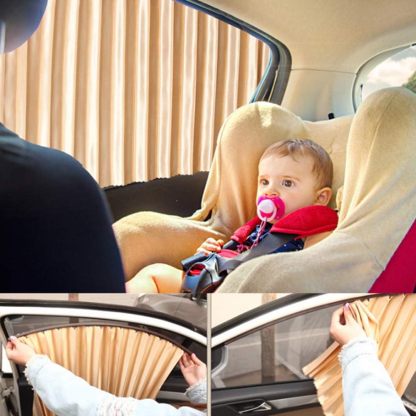 Magnetic Car Sunshade Curtain