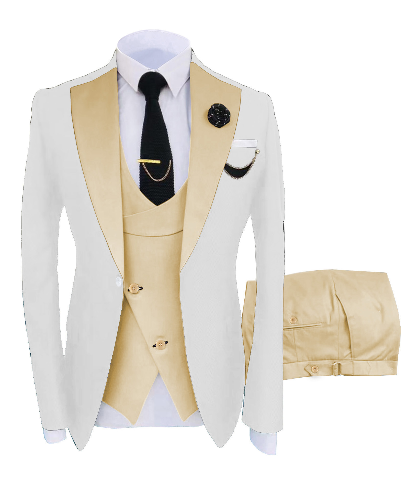 Luxury Custom Men's 3-Piece Suit