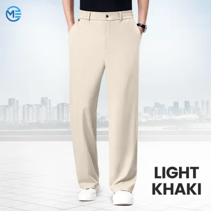 Ultra Comfort Ice Silk Flexible Casual Pants