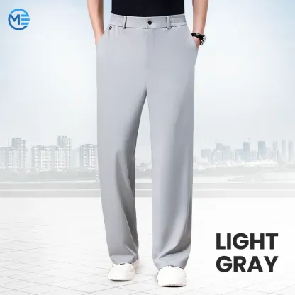 Ultra Comfort Ice Silk Flexible Casual Pants