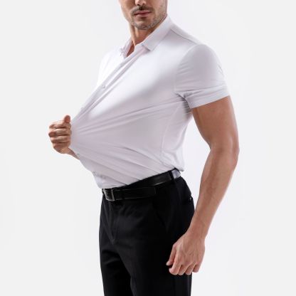 Soft 4-Way Stretch Non-Iron Men's Shirt