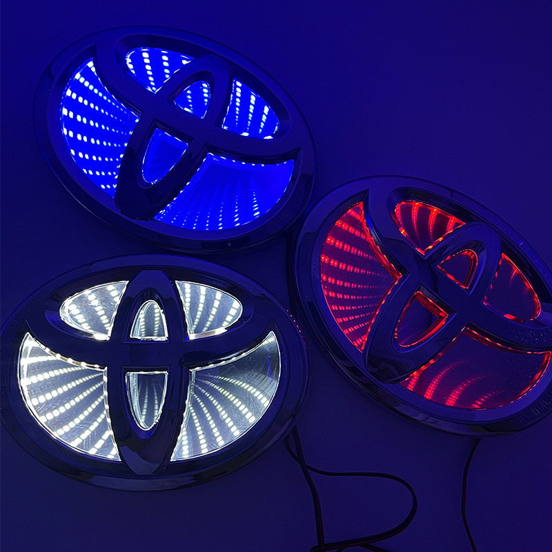 3D LED Luminous Car Logo Emblem Glow in the Dark