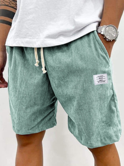 Men's Corduroy Casual Shorts