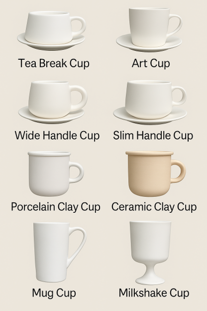 Personalized Hand-Painted Ceramic Pet Cup