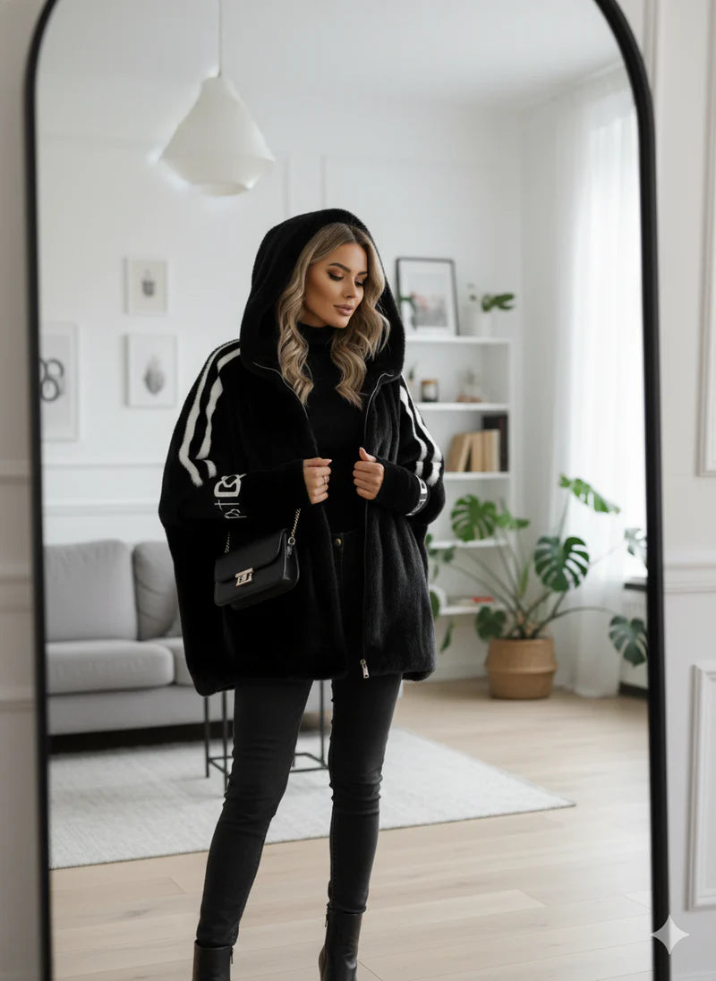 Oversized Faux Fur Winter Coat