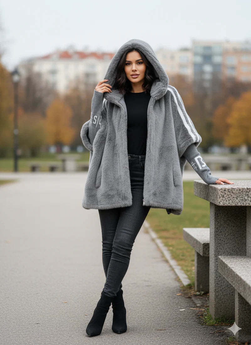 Oversized Faux Fur Winter Coat