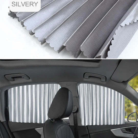 Magnetic Car Sunshade Curtain