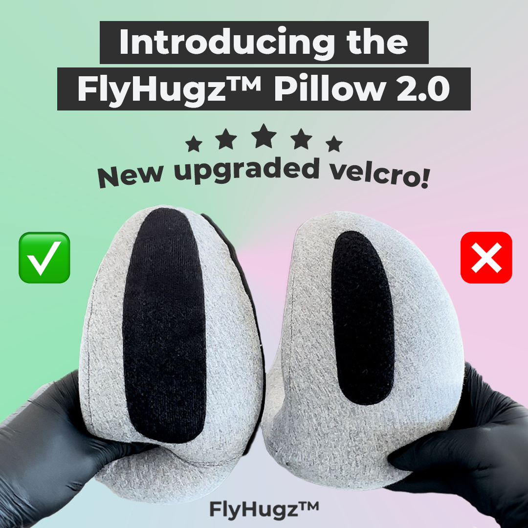 Portable U-Shaped Memory Foam Neck Pillow