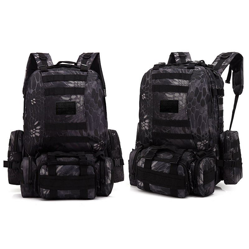 Multi-Functional Large-Capacity Tactical Backpack