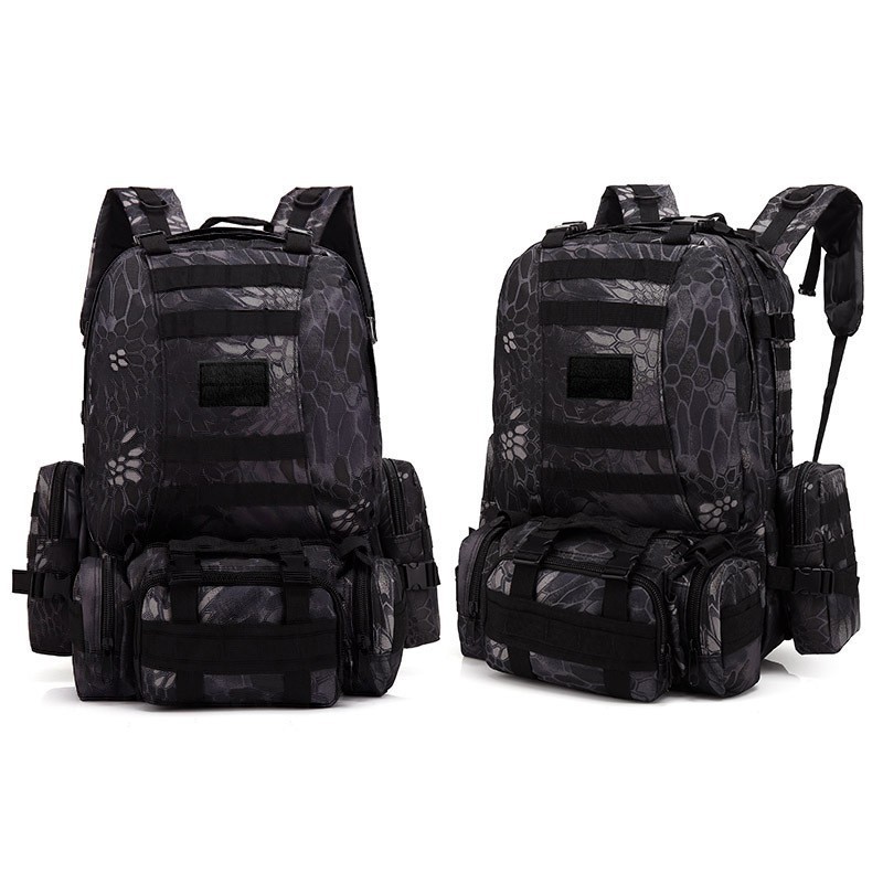 Multi-Functional Large-Capacity Tactical Backpack