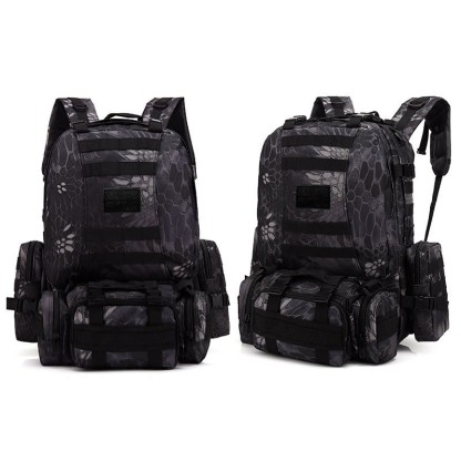 Multi-Functional Large-Capacity Tactical Backpack