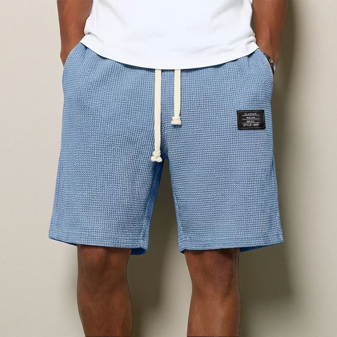 🔥🔥🔥New Elastic Drawstring Casual Shorts🔥🔥🔥