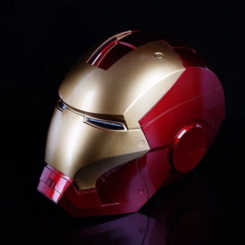 🤖Iron Man JARVIS Helmet – Voice & Touch Control