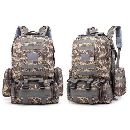 Multi-Functional Large-Capacity Tactical Backpack