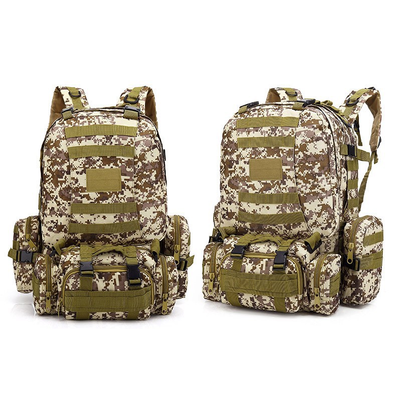 Multi-Functional Large-Capacity Tactical Backpack