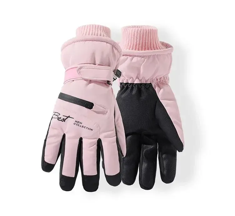 Thick waterproof warm gloves