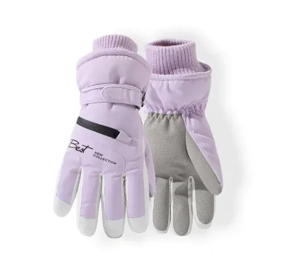Thick waterproof warm gloves