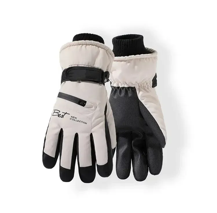 Thick waterproof warm gloves
