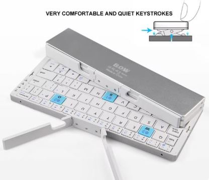 Aluminum Alloy Portable Bluetooth Keyboard