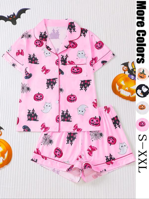 Women's Halloween Pajama Set