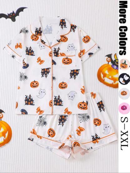 Women's Halloween Pajama Set