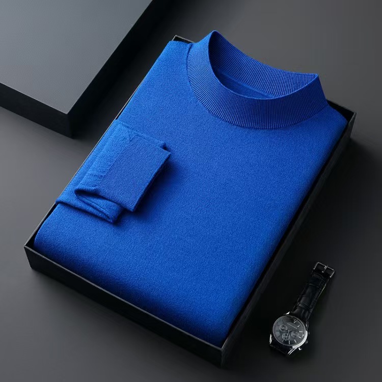 Classic Crew Neck Wool Sweater