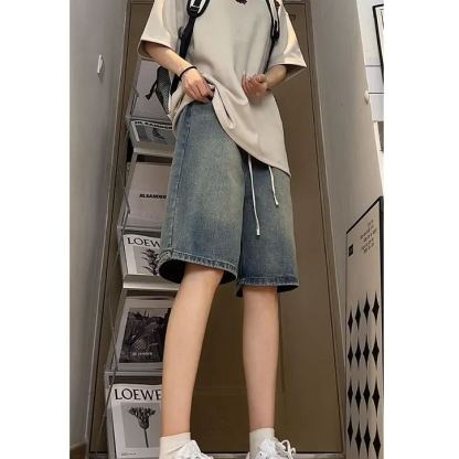 👖☀️2025 Men's Vintage Washed Denim Shorts 