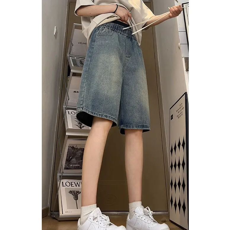 👖☀️2025 Men's Vintage Washed Denim Shorts 