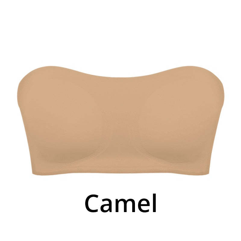 💜HOT SALE- BUY 1 GET 1 FREE💜Strapless Wireless Bra with Crossover Side Closure