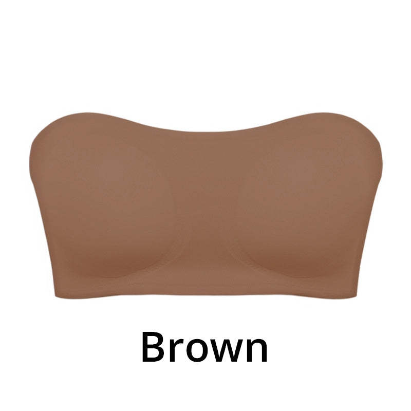 💜HOT SALE- BUY 1 GET 1 FREE💜Strapless Wireless Bra with Crossover Side Closure