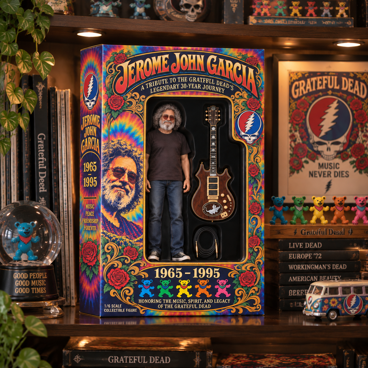 GRATEFUL DEAD 1965–1995 30-Year Legacy Tribute Collector Figure