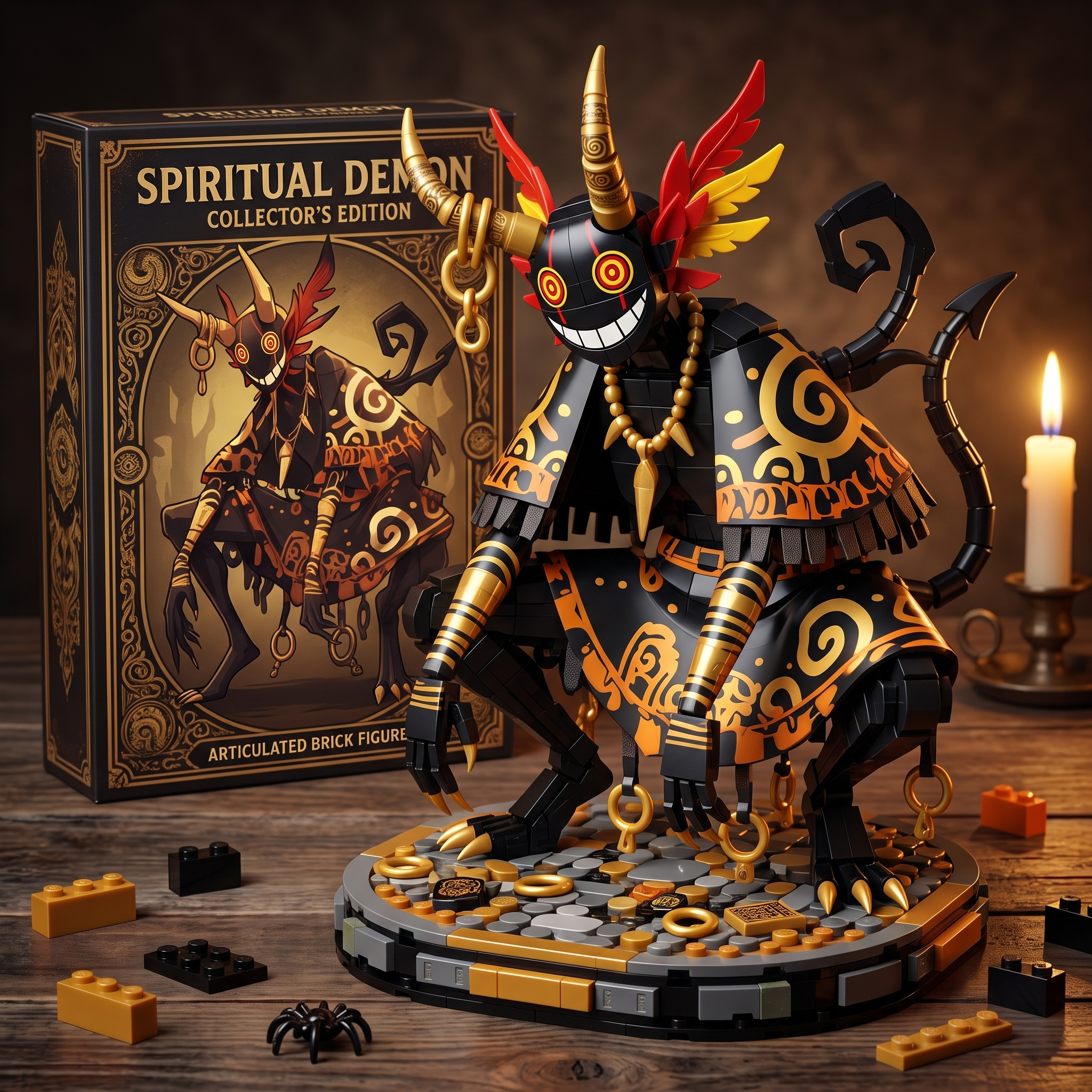 Spiritual Demon Building Block Set