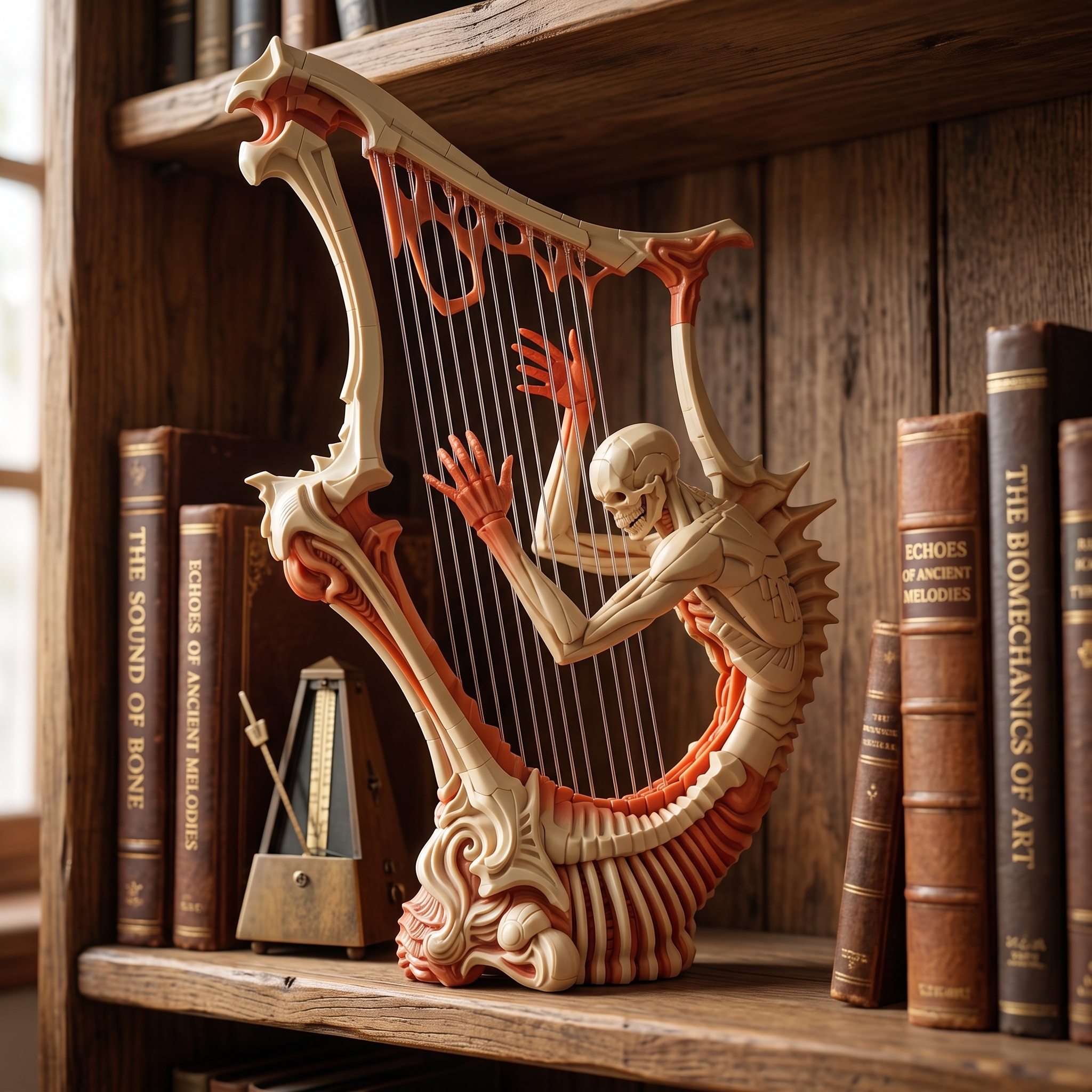 The Harp of Eternal Echoes Building Block Set