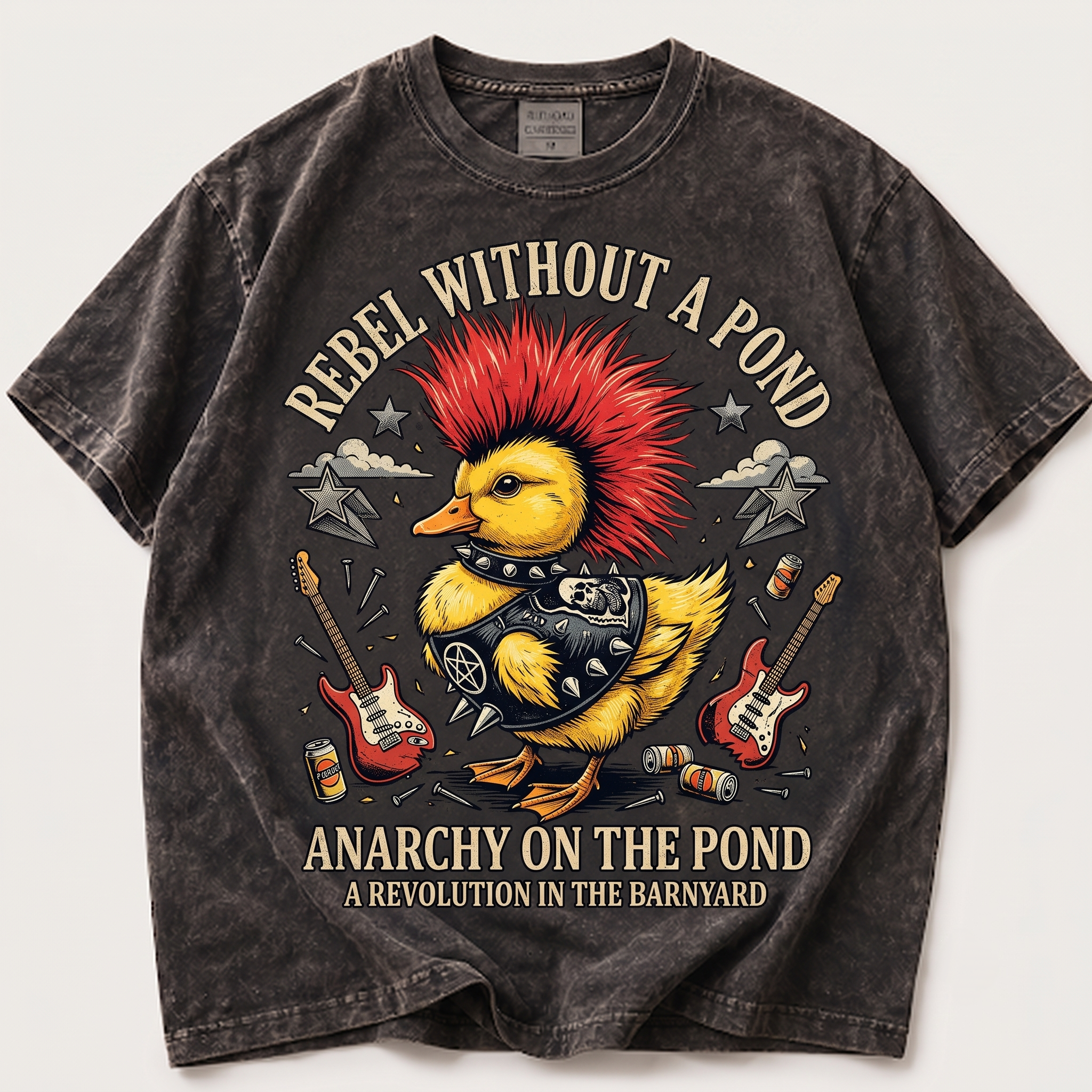 Punk Rock Duck Women's Graphic Tee