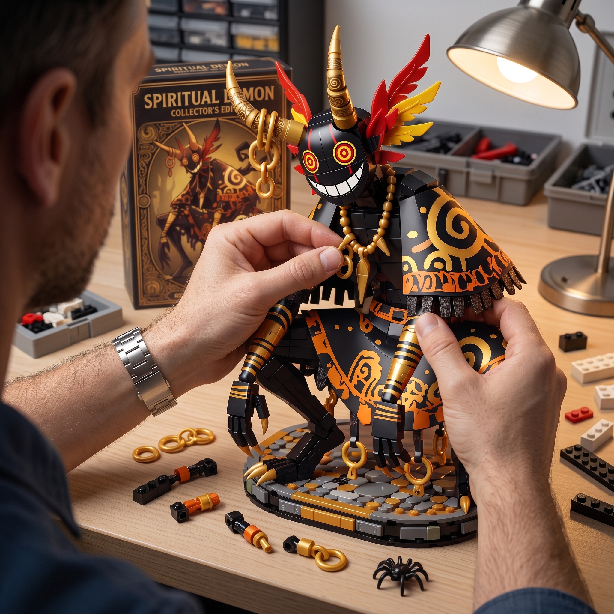 Spiritual Demon Building Block Set