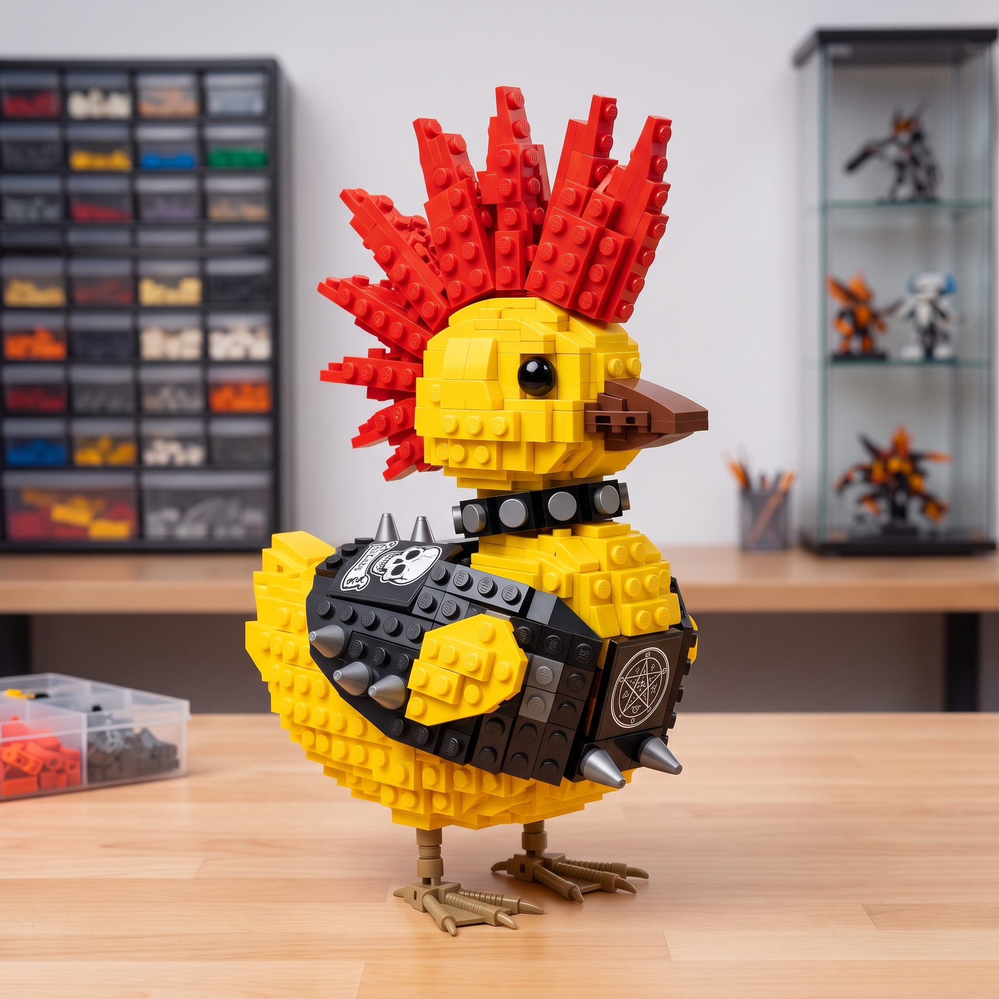 Punk Rock Duck Building Set