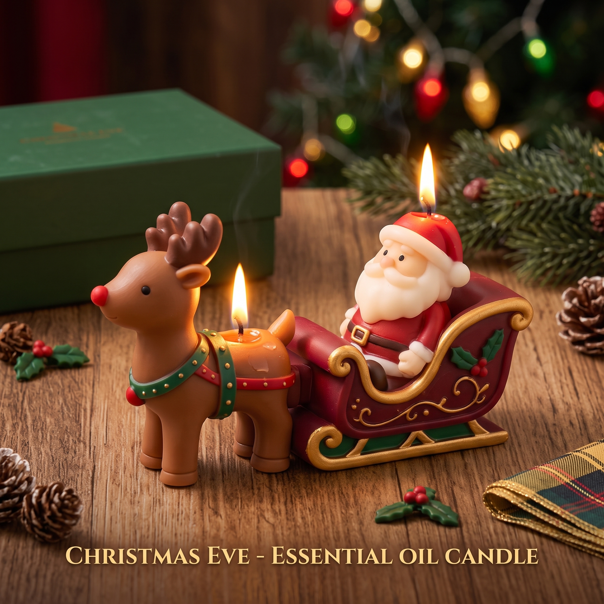 Build-Your-Own Christmas Candle Kit