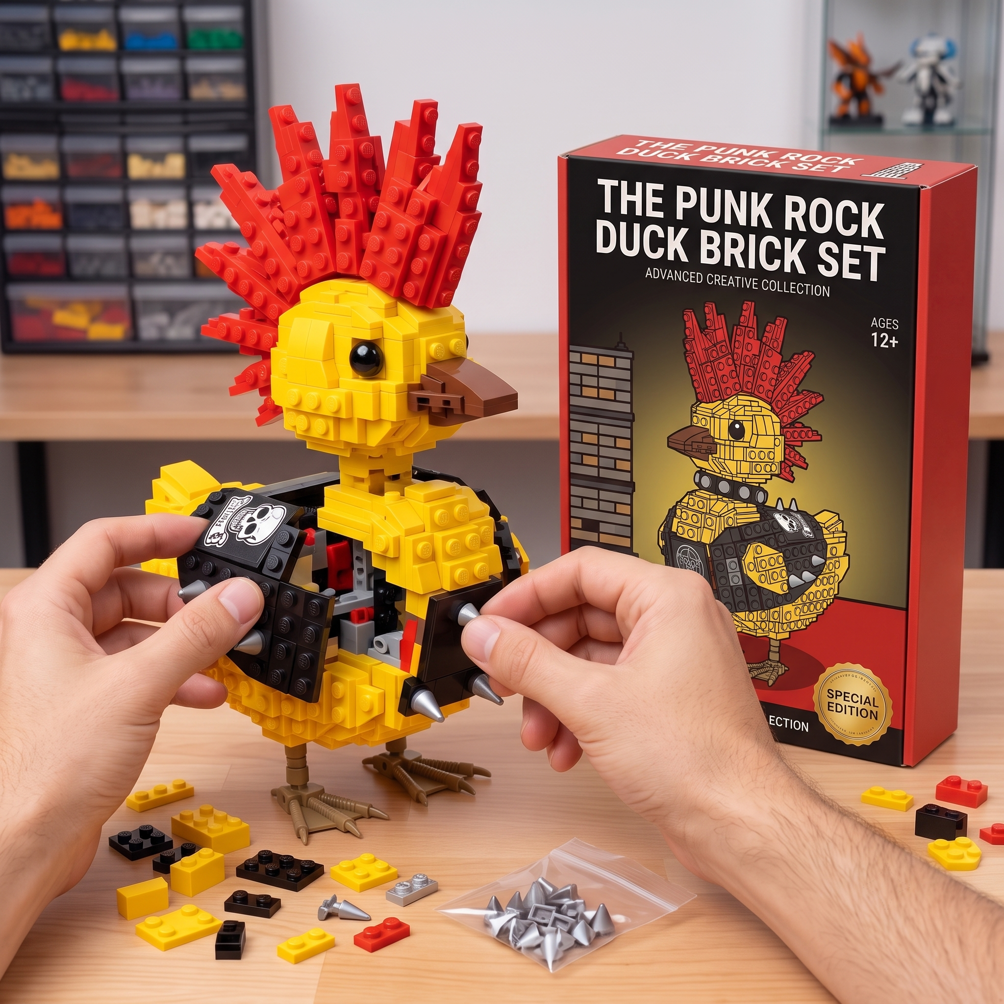 Punk Rock Duck Building Set