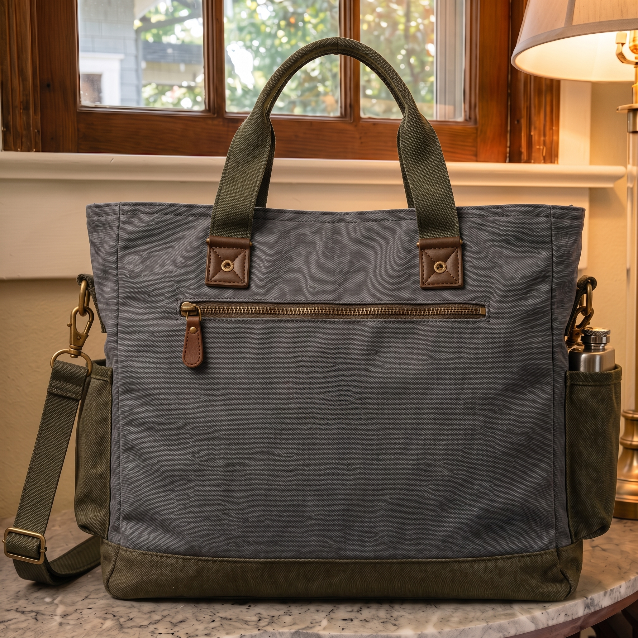 Ghost Chainsaw Canvas Tote Bag