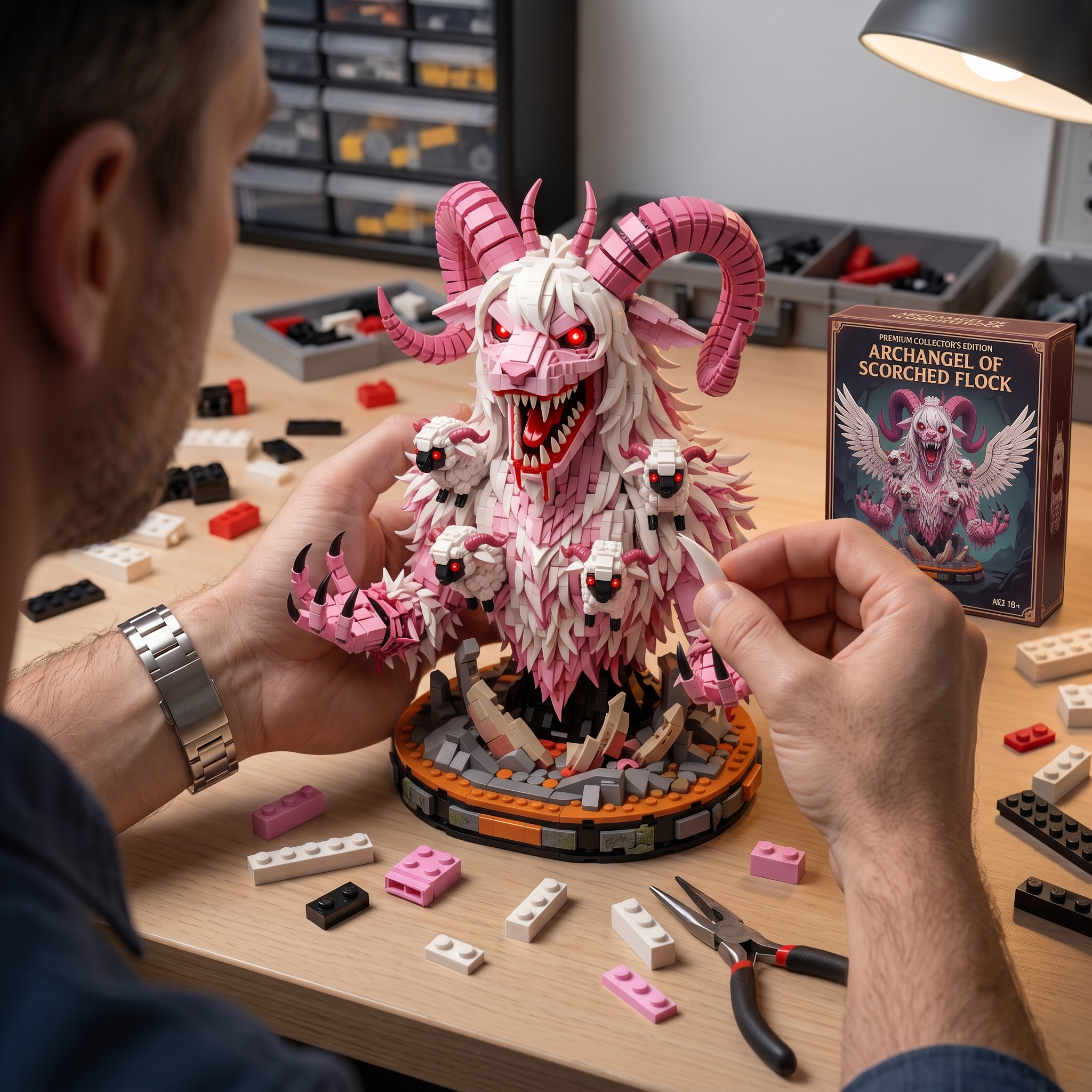 Archangel of Scorched Flock Building Kit