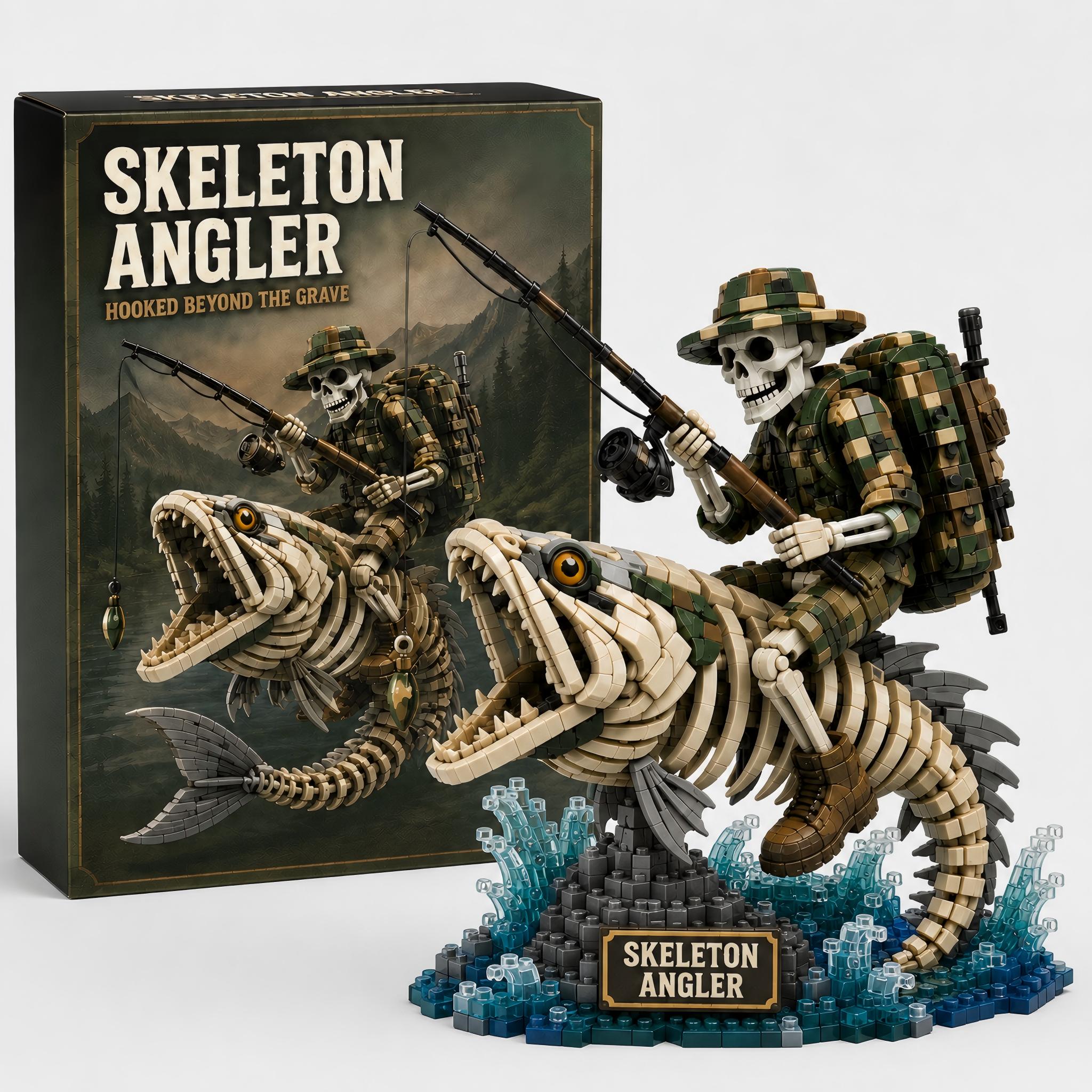 Skeleton Angler: Hooked Beyond The Grave Building Set