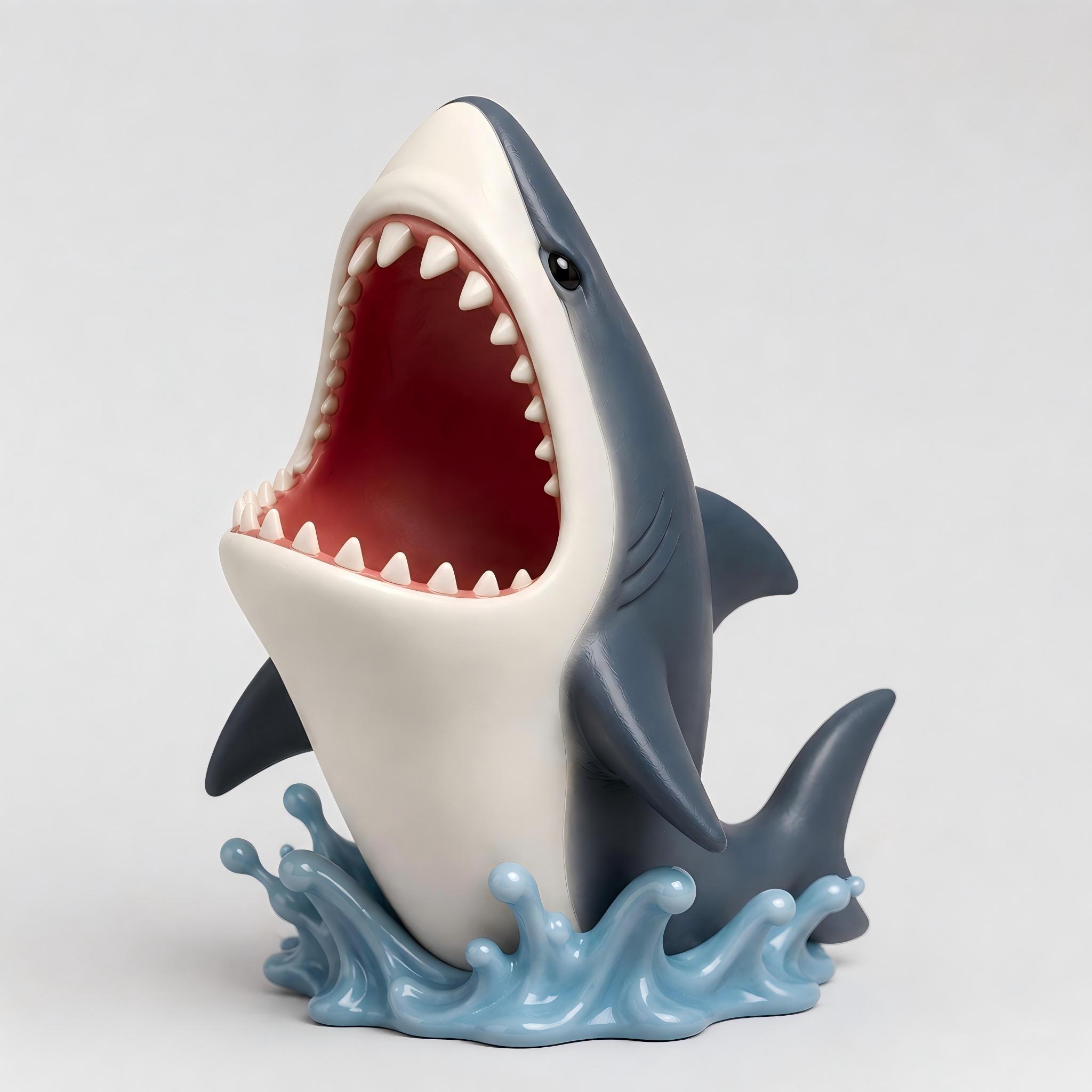 The "Jawsome" Shark Desk Organizer