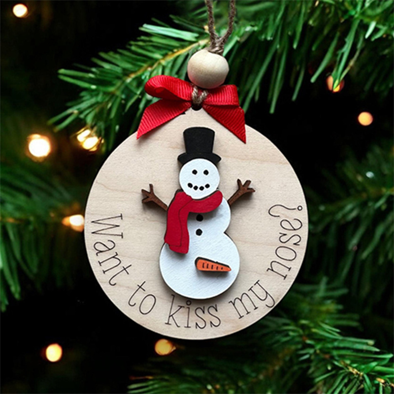 Funny Friend Christmas Ornament