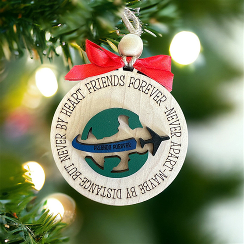 Funny Friend Christmas Ornament