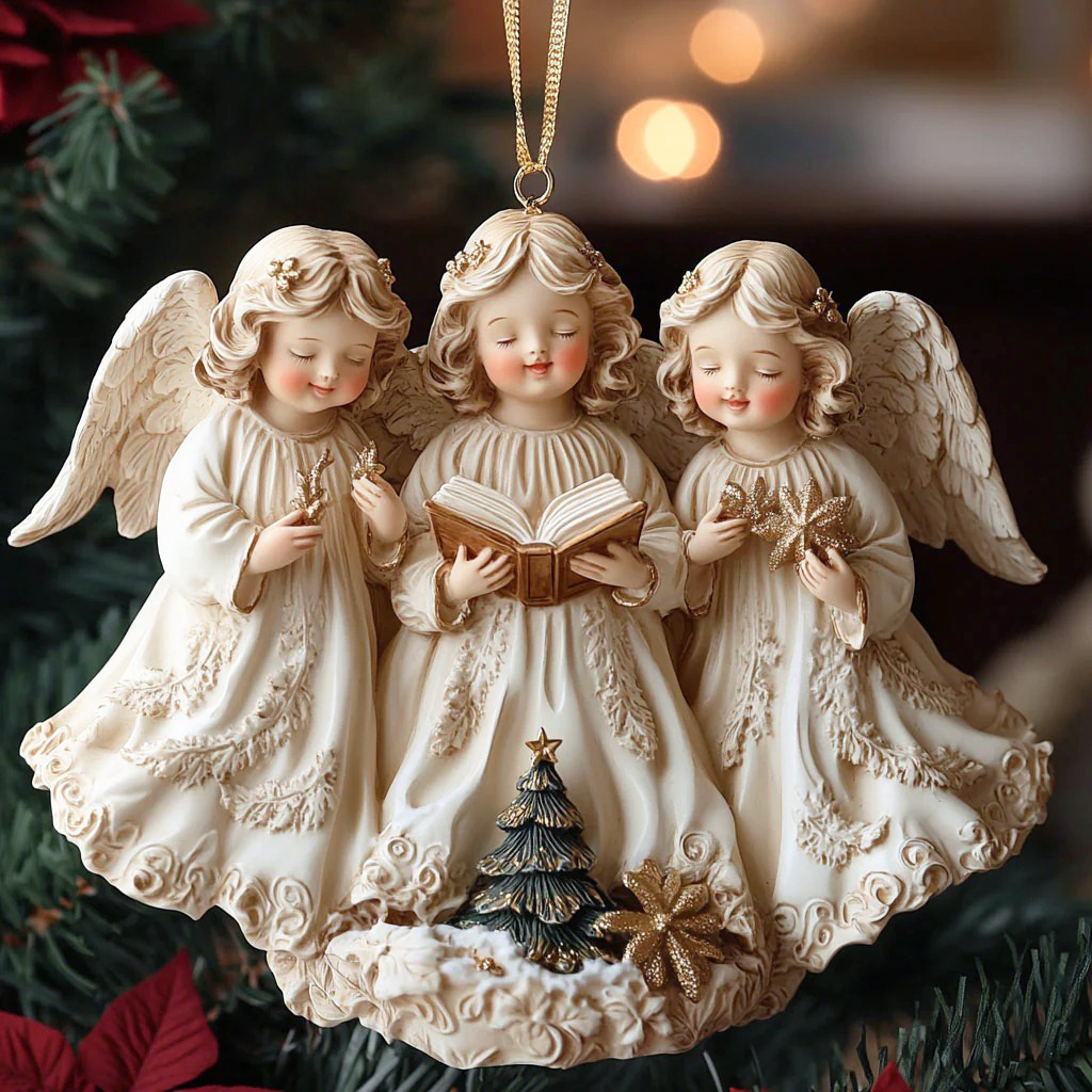 Peace Choir Christmas Ornament