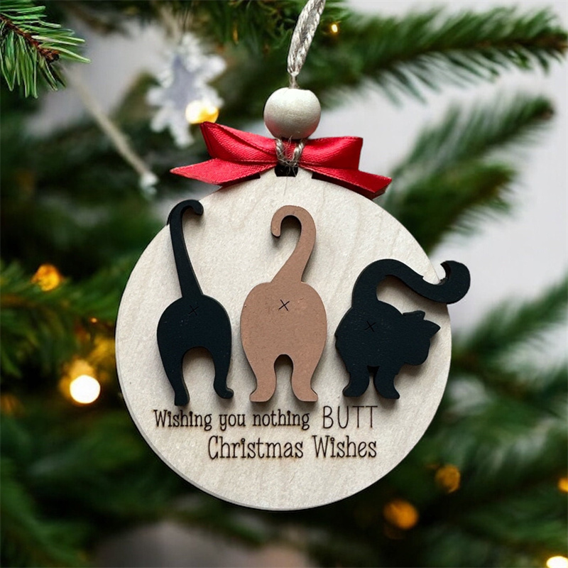 Funny Friend Christmas Ornament