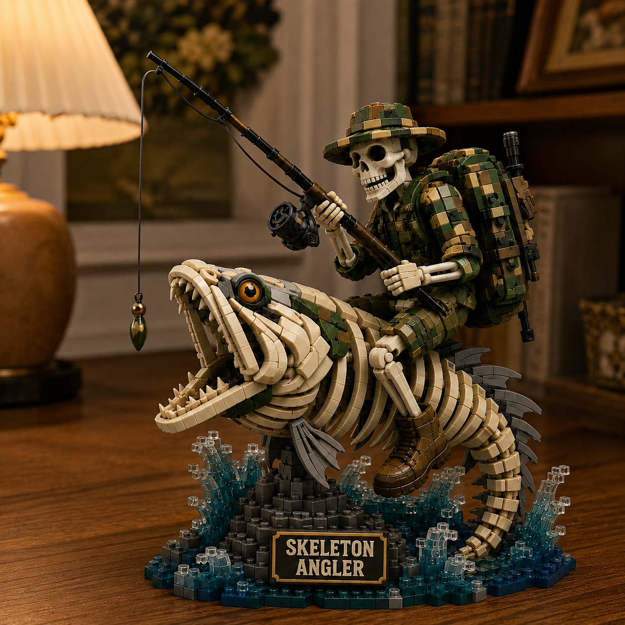 Skeleton Angler: Hooked Beyond The Grave Building Set