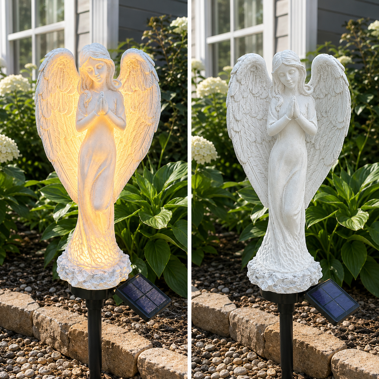Guardian Angel Solar Garden Light